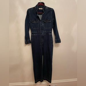 Madewell denim jumpsuit coverall